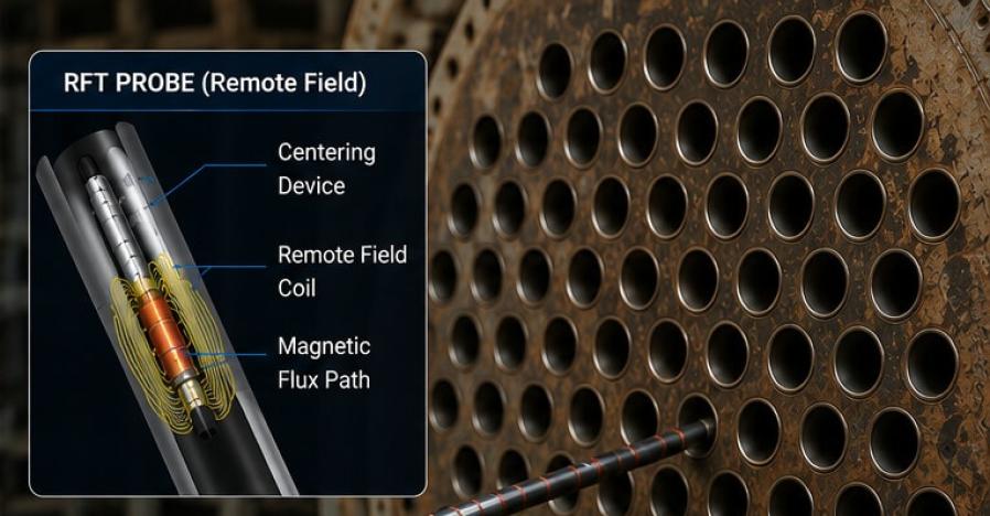 Tube Inspection - Remote Field Testing (RFT)